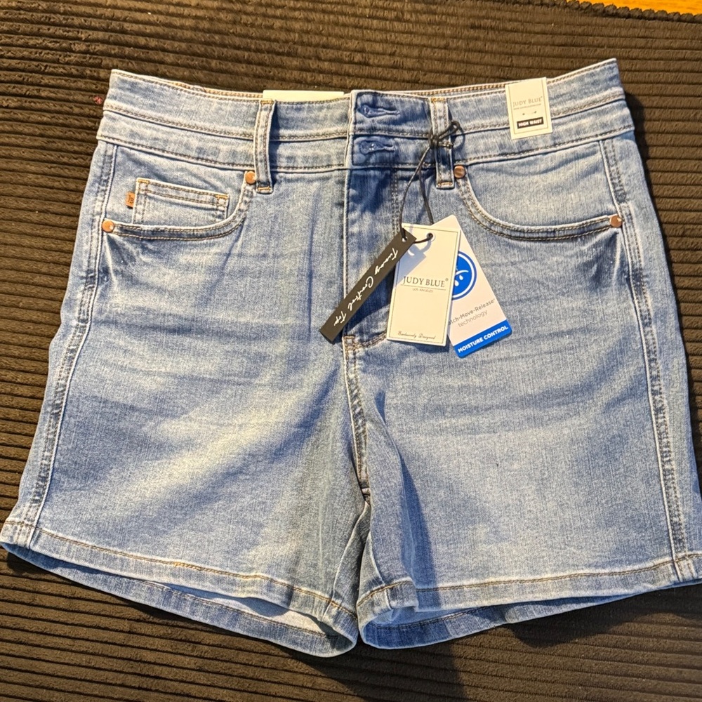 Judy Blue Light Blue Jean Shorts